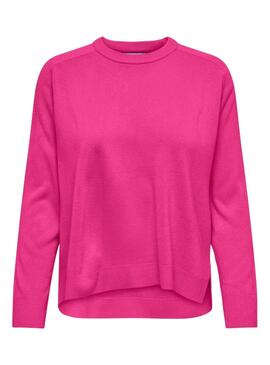 Jersey Only Sunny Loose Rosa Para Mujer