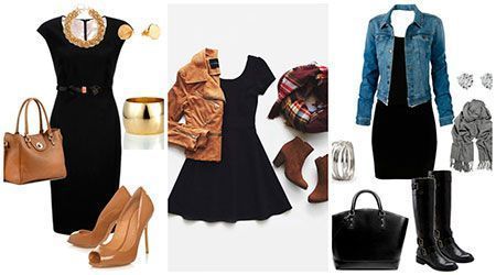 Cómo combinar un vestido sudadera: zapatos, bolsos y accesorios