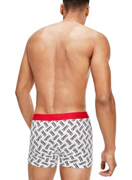 Calzoncillos Tommy Hilfiger Trunk Blanco Hombre