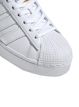 Noticias pulgada evaporación Zapatillas Adidas Superstar Bold Blanco Para Mujer