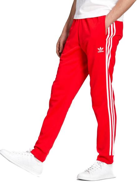 Introducir cerca Rareza Pantalon Chandal Adidas SST Rojo Para Hombre