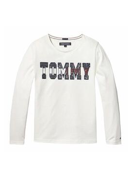 Camiseta Tommy Hilfiger Essential Blanco