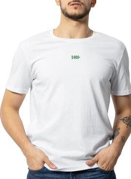 Camiseta Klout Barcode Blanca para Hombre y Mujer