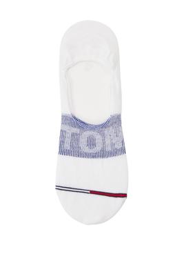 Calcetines Tommy Jeans Invisibles Blancos Mujer