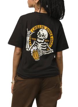 Camiseta Vans Chillin Since 66 Negra Unisex 