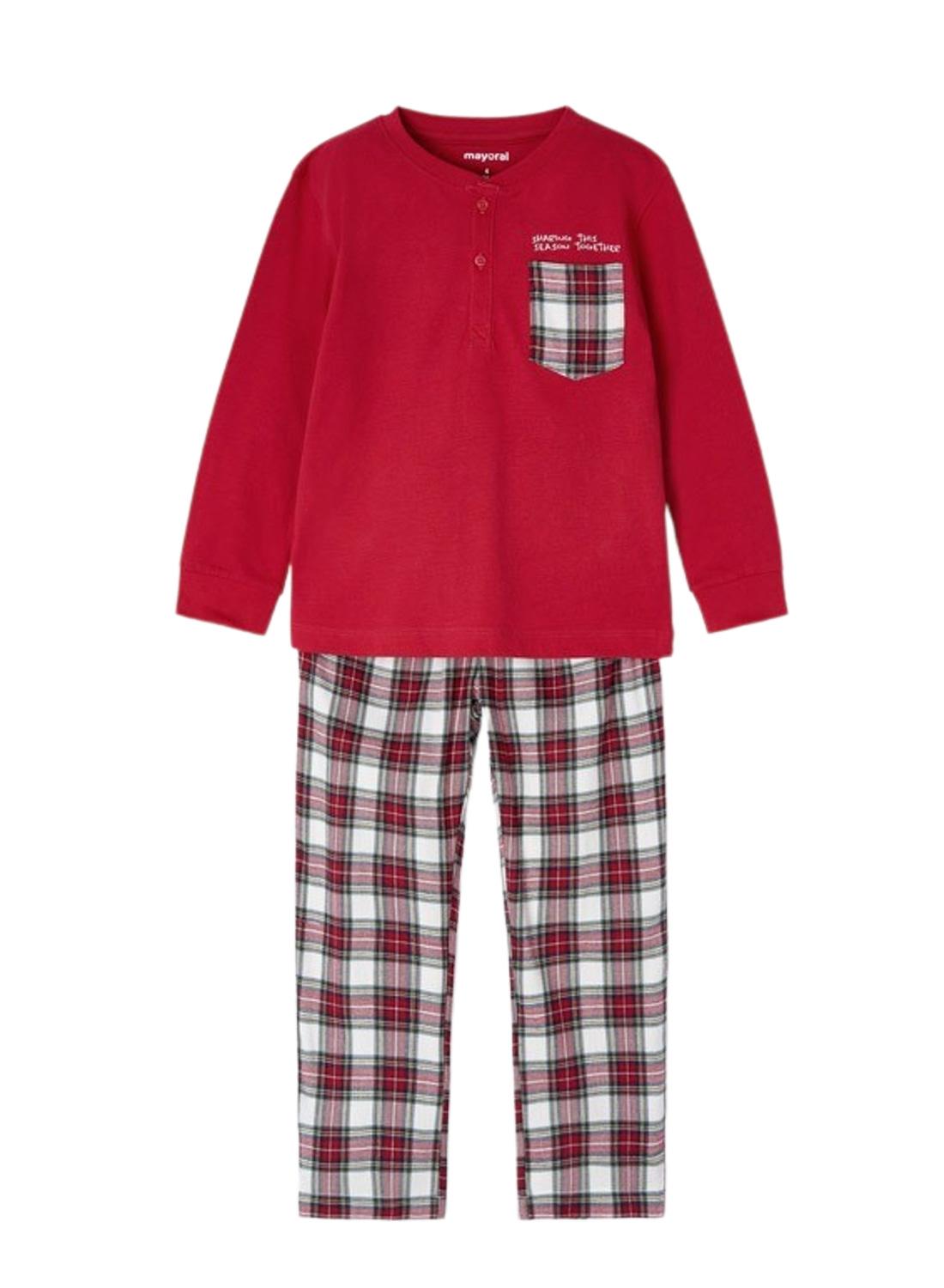 Pijama niño osito rojo:MAYORAL