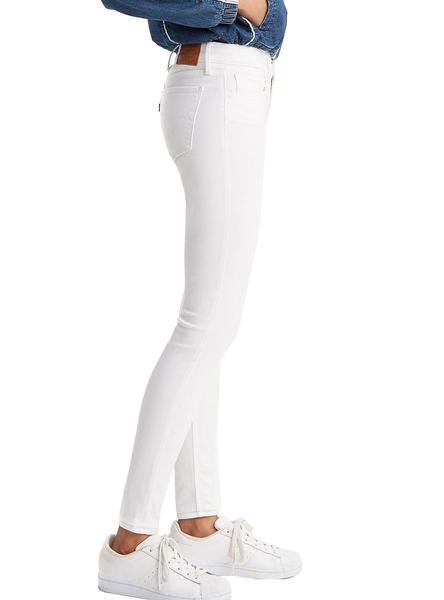 Pantalon 710 Innovation Skinny Blanco Mujer