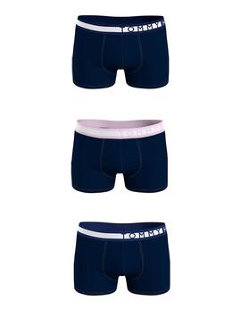 Pack 3 Calzoncillos Tommy Hilfiger Hombre Marino