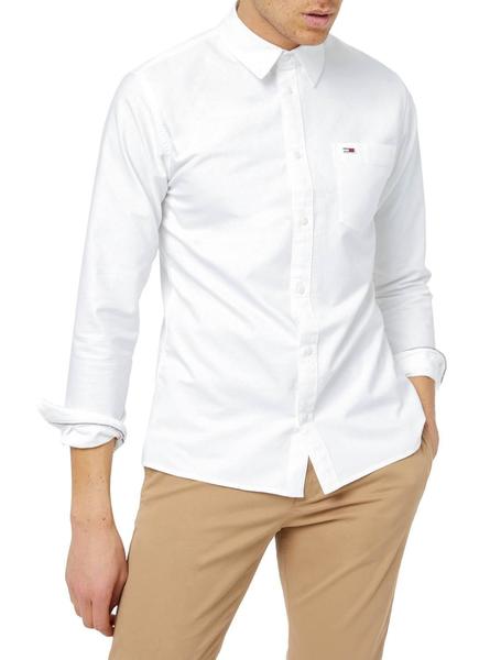 Camisa Tommy Jeans Oxford Para