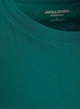 Camiseta Jack And Jones Corp Logo Verde Hombre