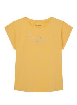 Camiseta Pepe Jeans Nuria Amarillo para Niña