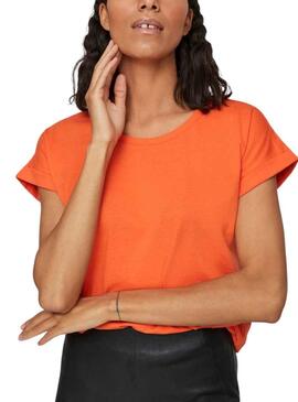 Camiseta Vila Dreamers Naranja para Mujer