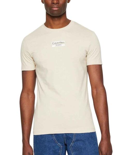 Camiseta Calvin Klein de hombre de color Blanco