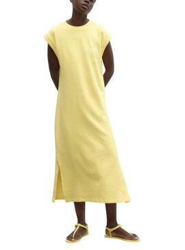 Vestido Ecoalf Essen Amarillo Para Mujer