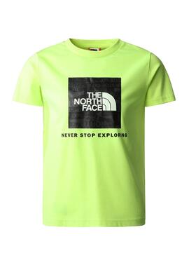 Camiseta The North Face Redbox Amarillo para Niño