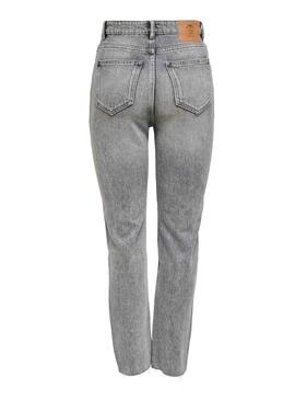 Pantalón Vaquero Only Emily NAS027 Gris Para Mujer