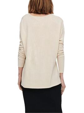 Jersey Only Amalia Beige Para Mujer