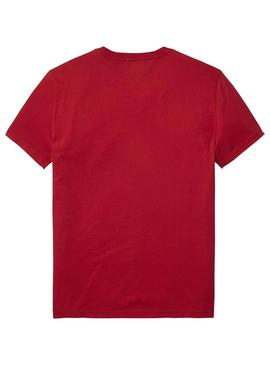 Camiseta Tommy Jeans Essential Rojo