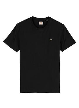 Camiseta Klout Basica Algodon Organico Negro