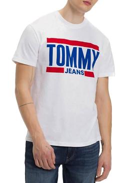 Camiseta  Tommy Jeans Essential Blanco