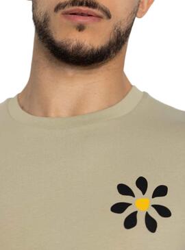 Camiseta Klout Rudbeckia Verde Algodón Orgánico