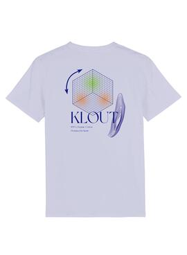 Camiseta Klout Aesthetic Lila para Mujer y Hombre