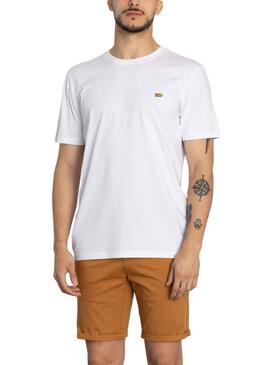 Camiseta Klout Basic Blanco para Hombre