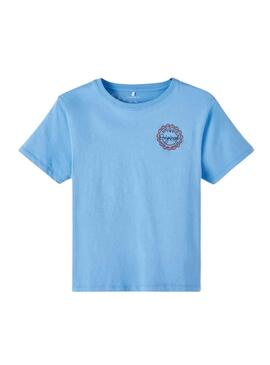 Camiseta Name It Frasumus Azul para Niño