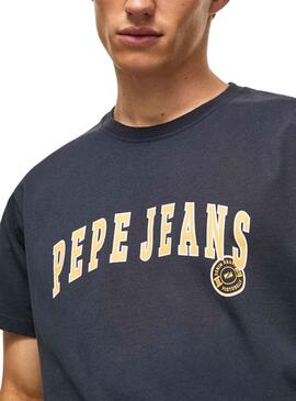 Camiseta Pepe Jeans Ronell Azul Marino para Hombre