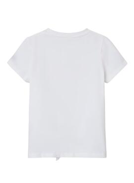 Camiseta Name It Joma Blanco para Niña