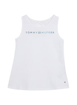 Camiseta Tommy Hilfiger Tanktop Blanco para Niño
