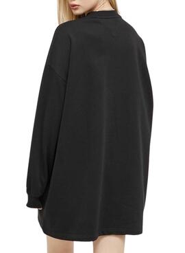 Vestido Tommy Jeans Luxe Negro para Mujer