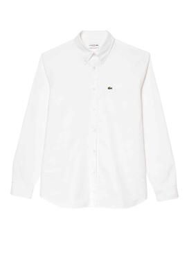 Camisa Lacoste Casual Blanca para Hombre