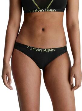 Braga Calvin Klein Bikini Negro para Mujer