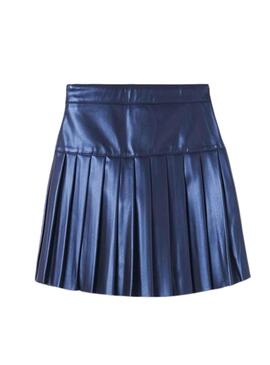 Mini falda mujer plisada - TRICOT