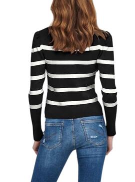 Jersey Only Sally Negro para Mujer