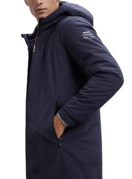 Chaqueta Ecoalf Pasu Azul Marino para Hombre 