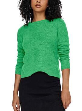 Jersey Only Lolli Verde para Mujer