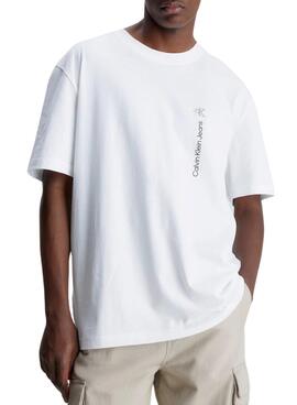 Camiseta Calvin Klein Vertical Institutional