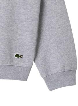 Sudadera Lacoste Club Gris Para Hombre Y Mujer