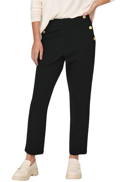 Pantalones Negros de Mujer, ONLY, Mujer