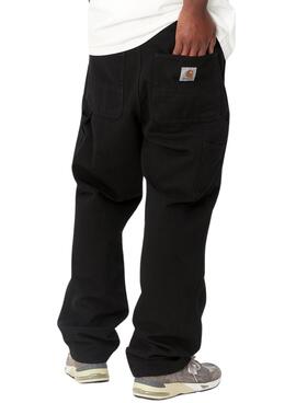 Pantalones Carhartt Single Knee Negro Para Hombre