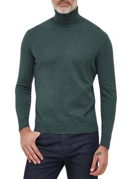 Jersey Pepe Jeans Andre Turtle Verde para Hombre