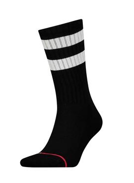 Calcetines Tommy Jeans TH Uni Sock Negro Unisex