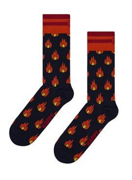 Calcetines Happy Socks Flames para Hombre y Mujer
