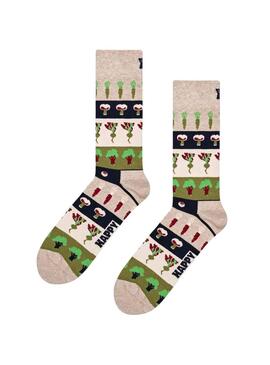 Calcetines Happy Socks Veggie Stripe Multi Hombre