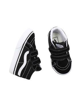 Zapatillas Vans Sk8 Mid Reissue Negras para Bebé