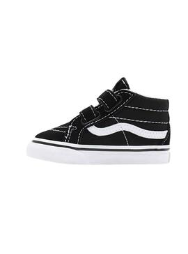 Zapatillas Vans Sk8 Mid Reissue Negras para Bebé