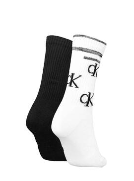 Pack 2 Calcetines Calvin Klein Scattered Mujer