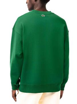 Sudadera Lacoste Jogger Loose Fit Verde Hombre